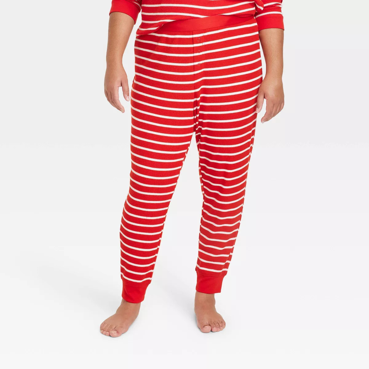 Women's Striped Matching Family Thermal Pajama Pants - Wondershop™ Red | Target