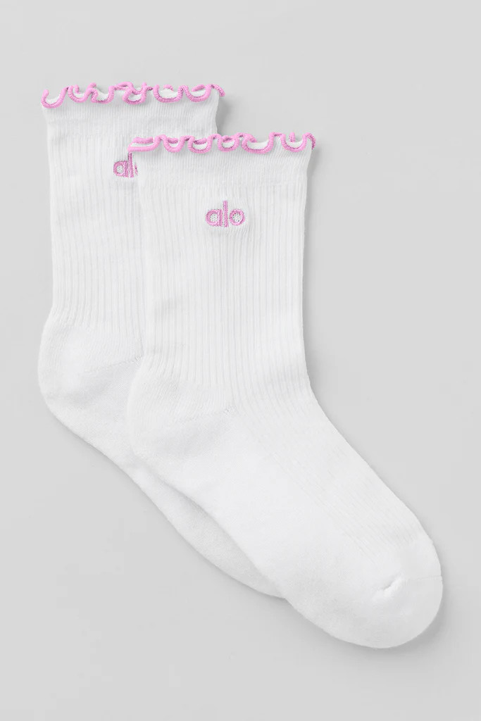 Women's Lettuce Edge Sock | Alo Yoga (US)