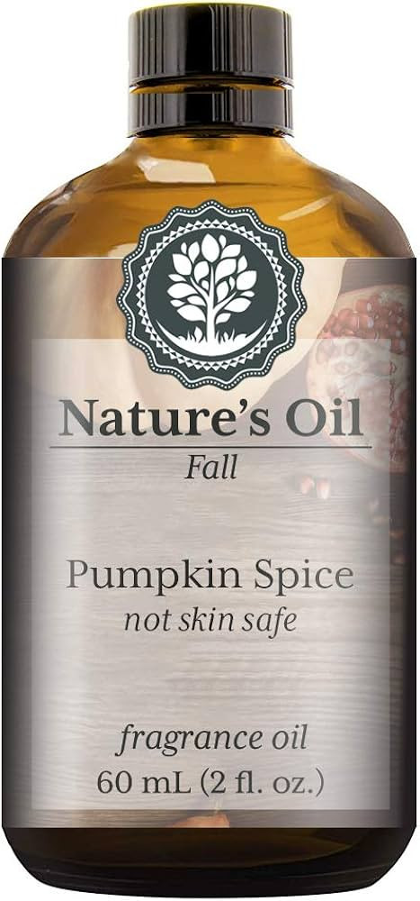 Pumpkin Spice Fragrance Oil (60ml) For Diffusers, Candles, Home Scents, Linen Spray, Slime | Amazon (US)