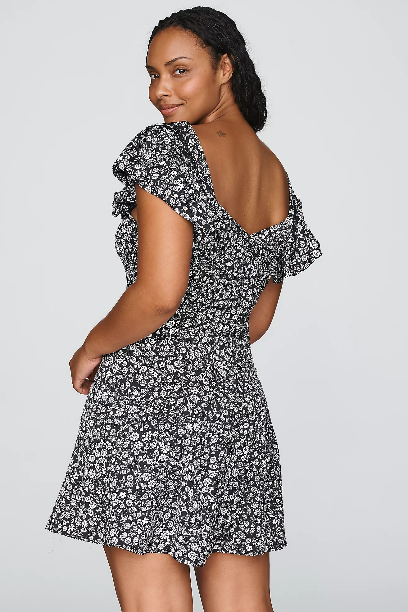 By Anthropologie Corset-Inspired Mini Dress | Anthropologie (US)