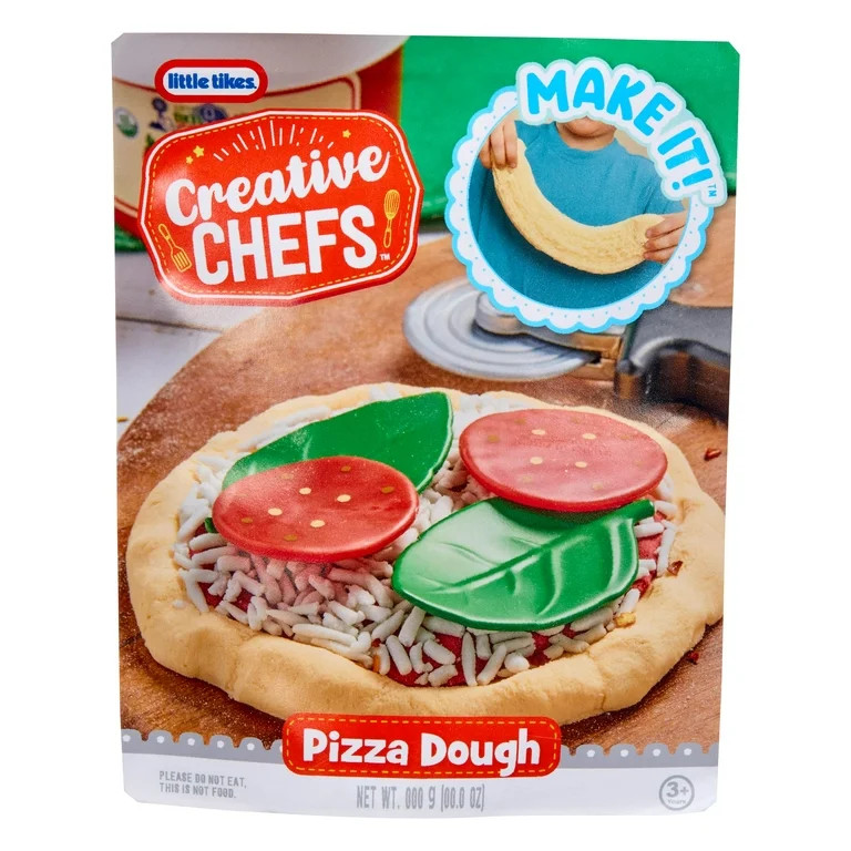 Creative Chefs Organic Pizza Dough with Make-It Mix Play Sand, Ages 3+ | Walmart (US)