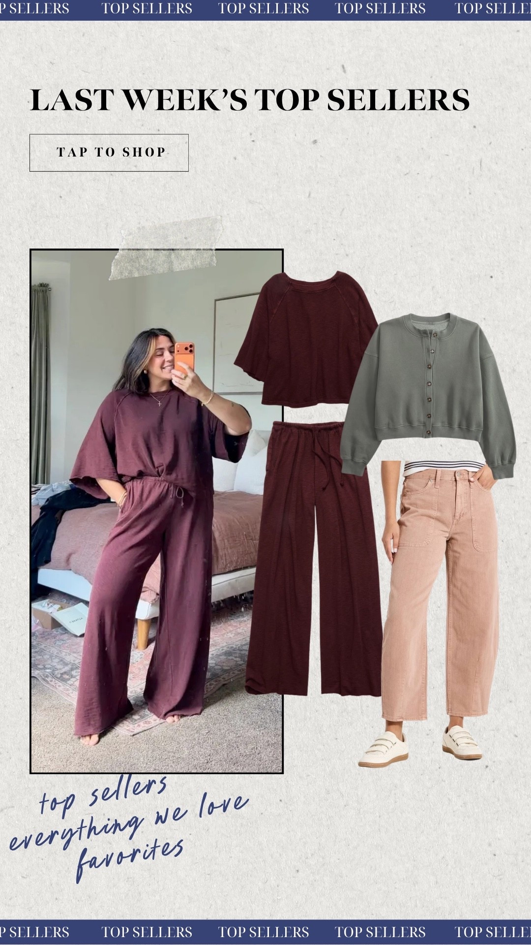 Last weeks top sellers! Aerie set on sale! The perfect transitional set, size M in both (it runs big)! Abercrombie cardigan sweatshirt on sale too! Size L, target jeans size 10

#LTKSaleAlert #LTKSeasonal #LTKMidsize