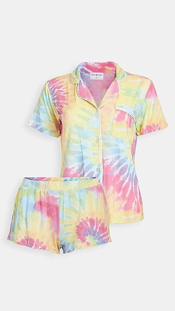 Tie Dye Bedshort Pajama Set | Shopbop