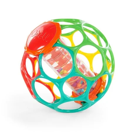 Oball Rollin' Rainstick Rattle Easy-Grasp Toy, Ages 3 months + | Walmart (US)