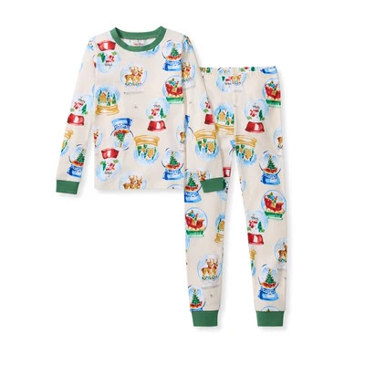 Snowglobes Organic Cotton Two-Piece Pajamas | Burt's Bees Baby