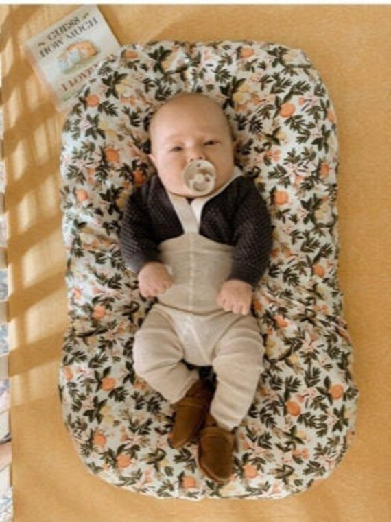 Rifle paper Co. Citrus Mint Lemon crib sheet Baby Toddler bedding Floral changing pad cover Fruit... | Etsy (US)