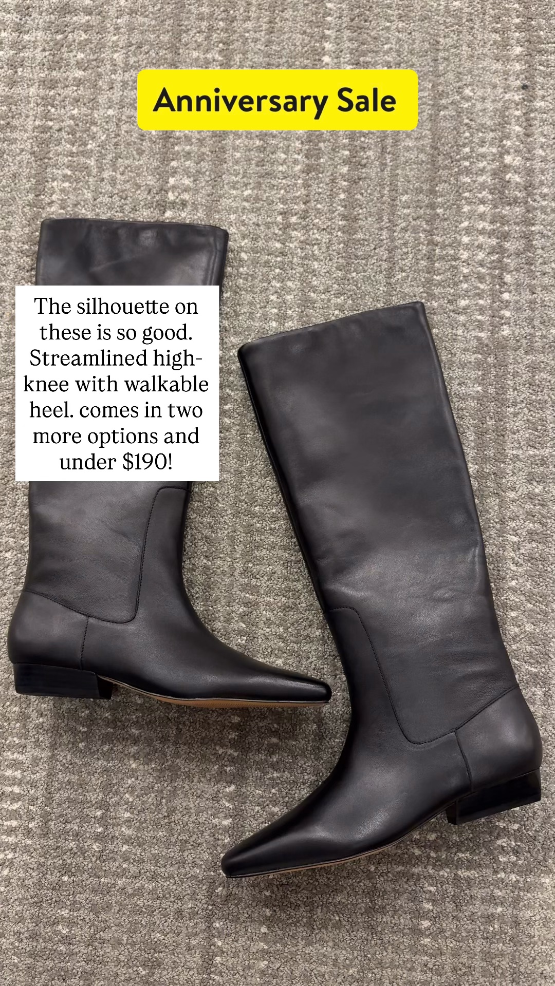 NSALE Nordstrom anniversary sale. Black boots

#LTKOver40 #LTKSaleAlert