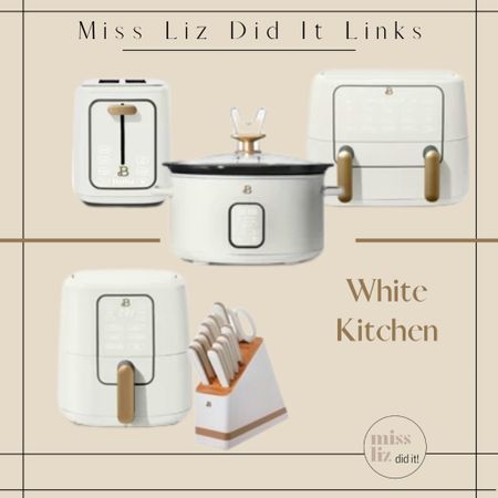White small kitchen appliances! 

#LTKsalealert #LTKfamily #LTKhome