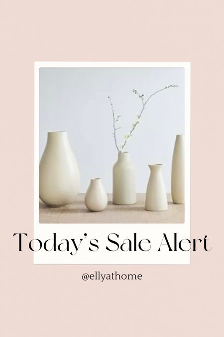 Beautiful Pure sand ceramic vases in different shapes and sizes on clearance at West Elm. Use for fresh fall or faux florals! Fall styling, fall decor, neutral decor, neutral styling, neutral home. Home decor accessories. Sales. Under $20 $ under $30


#LTKhome #LTKsalealert #LTKunder50