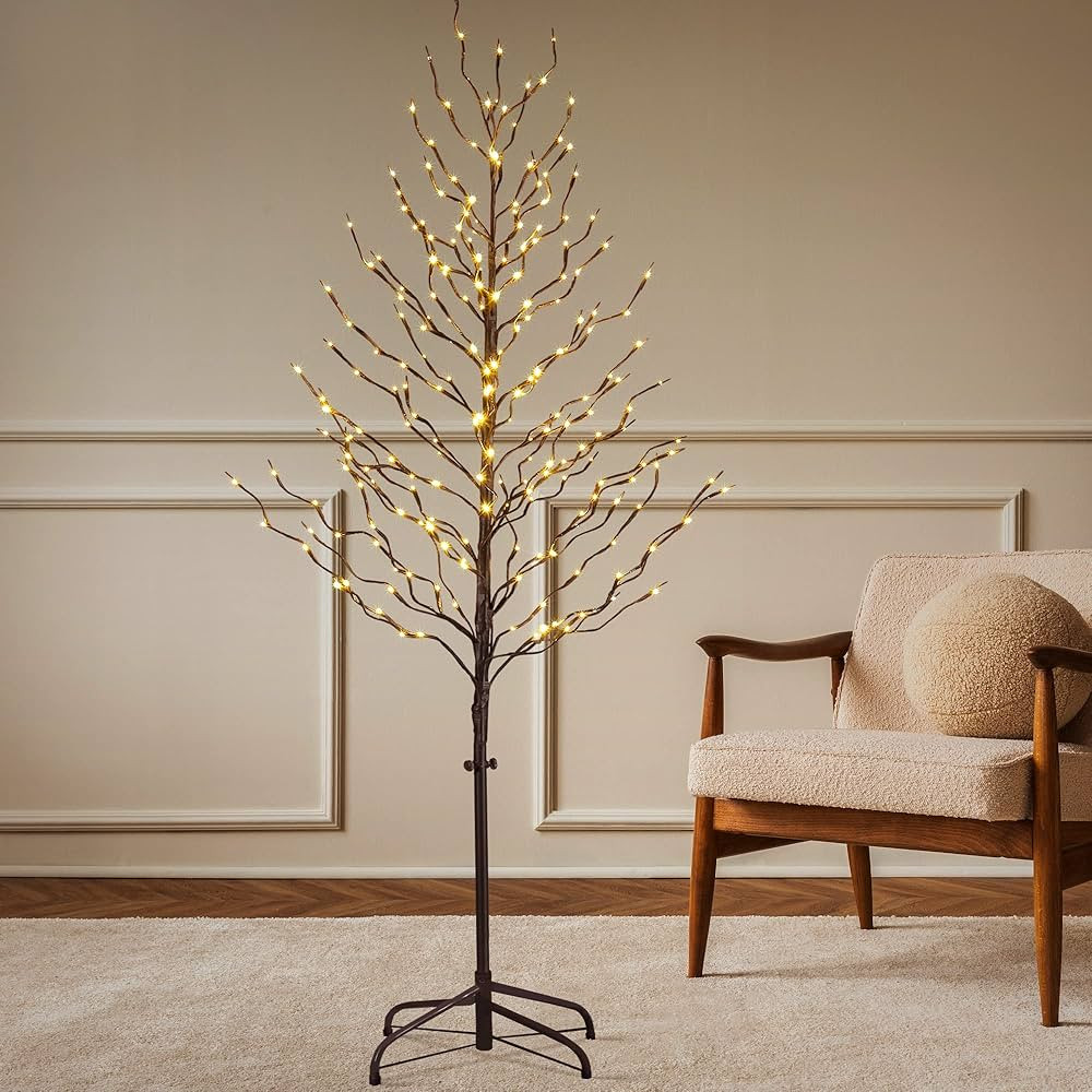 LIGHTSHARE 6FT 240L LED Star Light Tree, for Home Festival Party Christmas, Indoor and Outdoor Us... | Amazon (US)