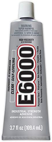 E6000 High Viscosity Adhesive, 3.7 Fluid Ounces, 1 Pack, Clear, 3 Fl OZ | Amazon (US)