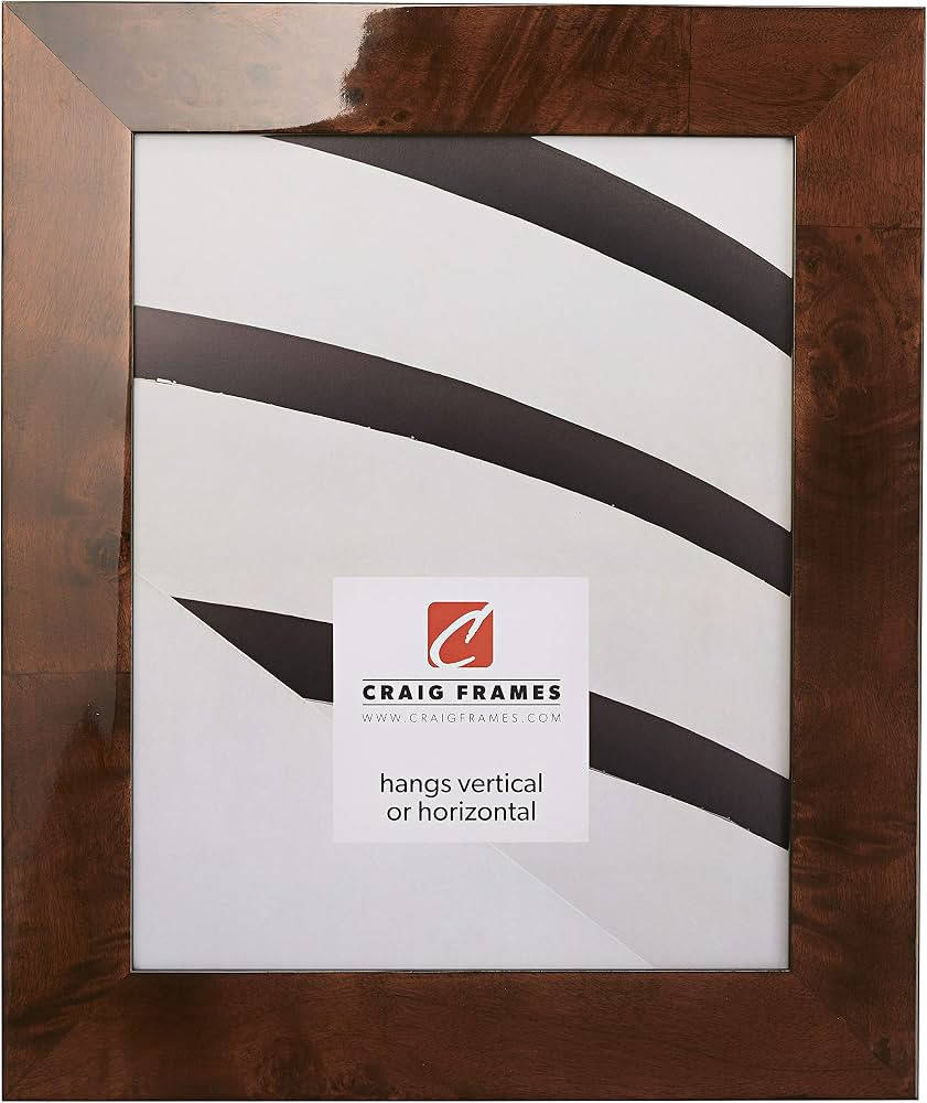 Craig Frames Innovations Picture Frame, 13 x 19 Inch, Walnut Brown Burl | Amazon (US)
