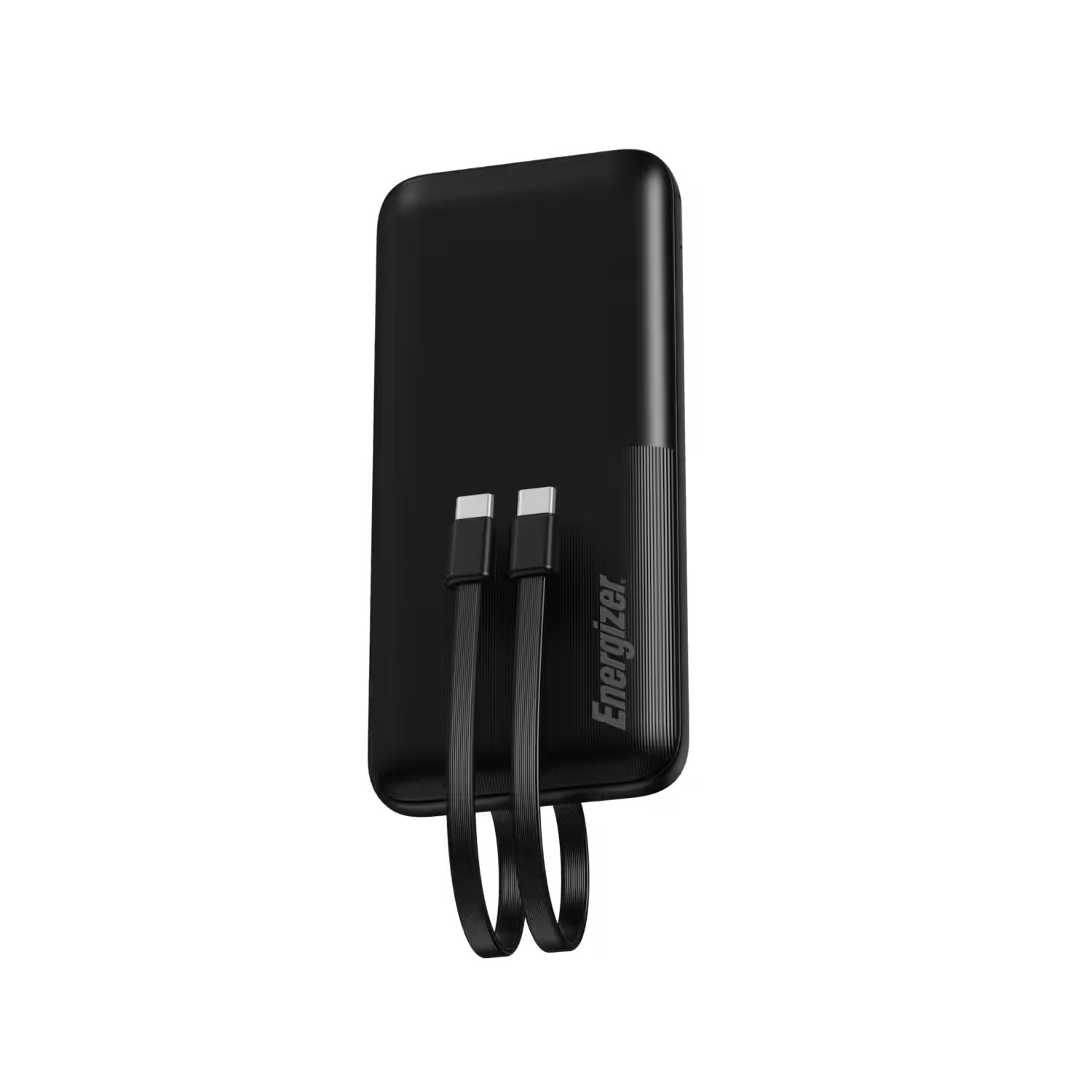 Energizer - 10,000mAh 22.5W 4-Port Universal Fast Charging Power Bank/Portable Charger w/ 2 Built in PD USB-C Cables & LED Display - Black | Best Buy U.S.