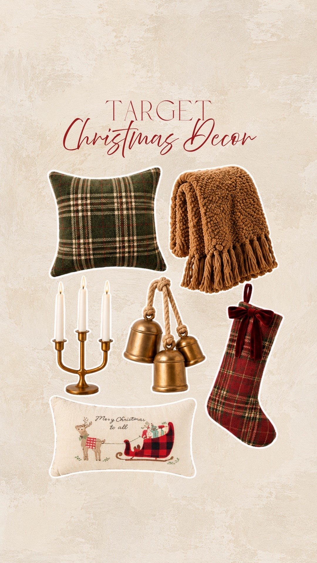 Target Christmas decor