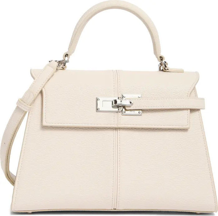 Large Elise Faux Leather Top Handle Bag | Nordstrom