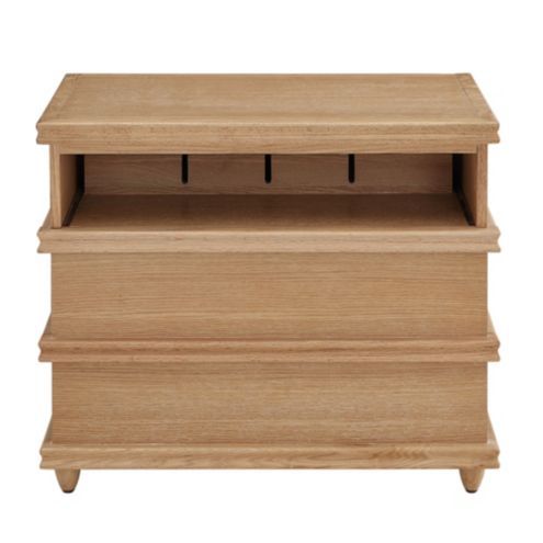 Rio Nightstand Wood 2 Drawer Bedside Cabinet | Ballard Designs, Inc.