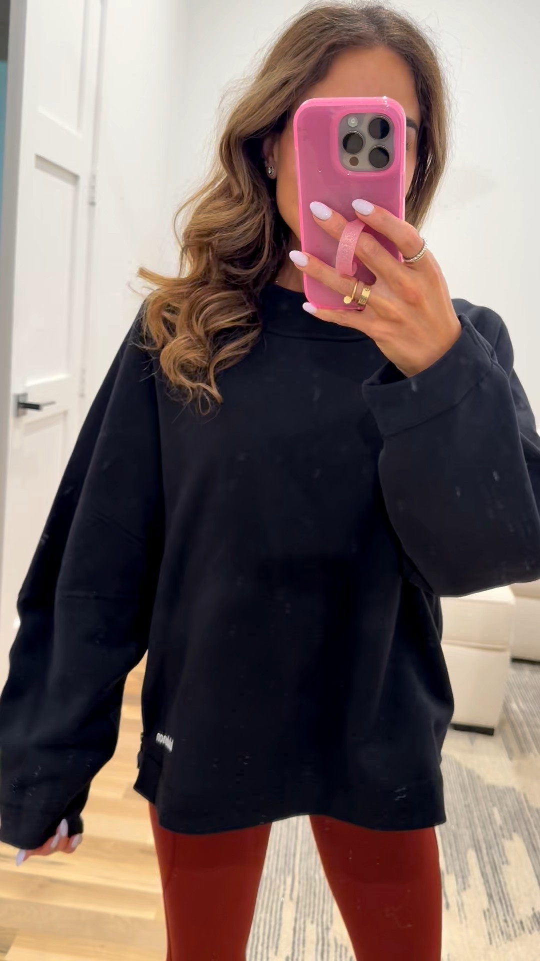 Black oversized sweatshirt with side zippers on sale smallest size 
Lululemon sale finds 

#LTKFindsUnder100 #LTKSaleAlert #LTKFindsUnder50