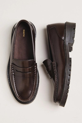 Maeve Lug Sole Loafers | Anthropologie (US)