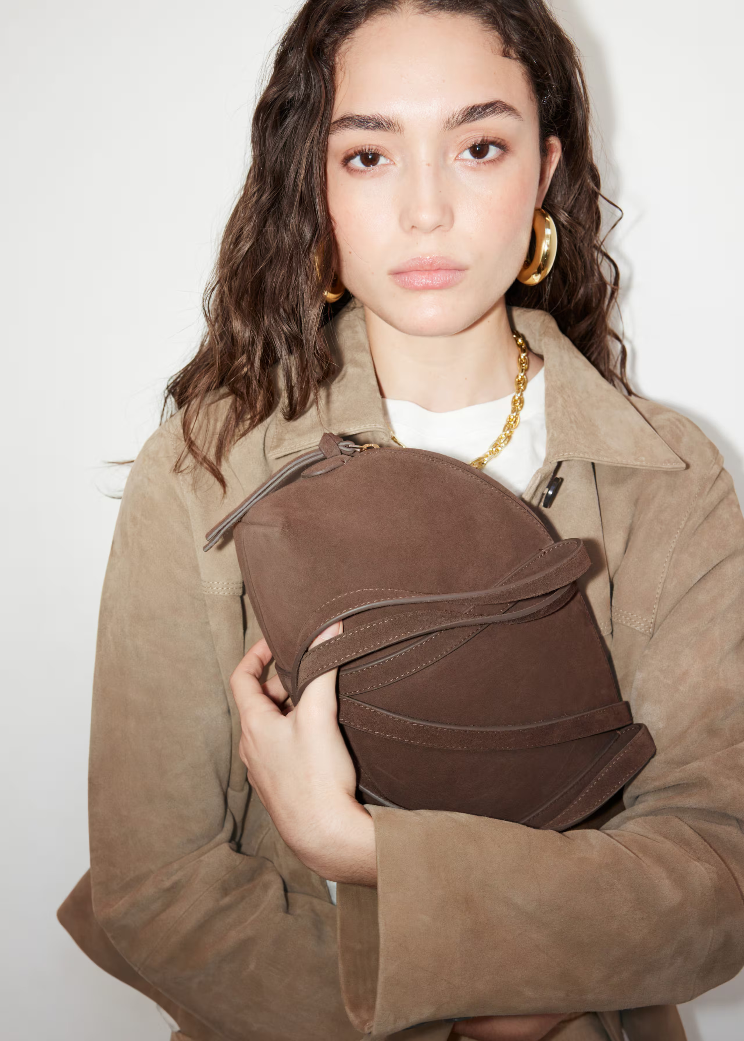 Suede Bowling Bag | & Other Stories UK