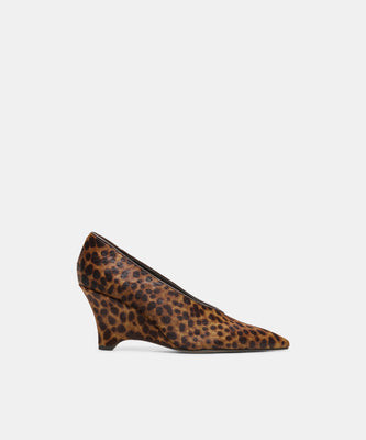 Camero Wedges in Dark Leopard Calf Hair Size 6 By Dolce Vita | DolceVita.com