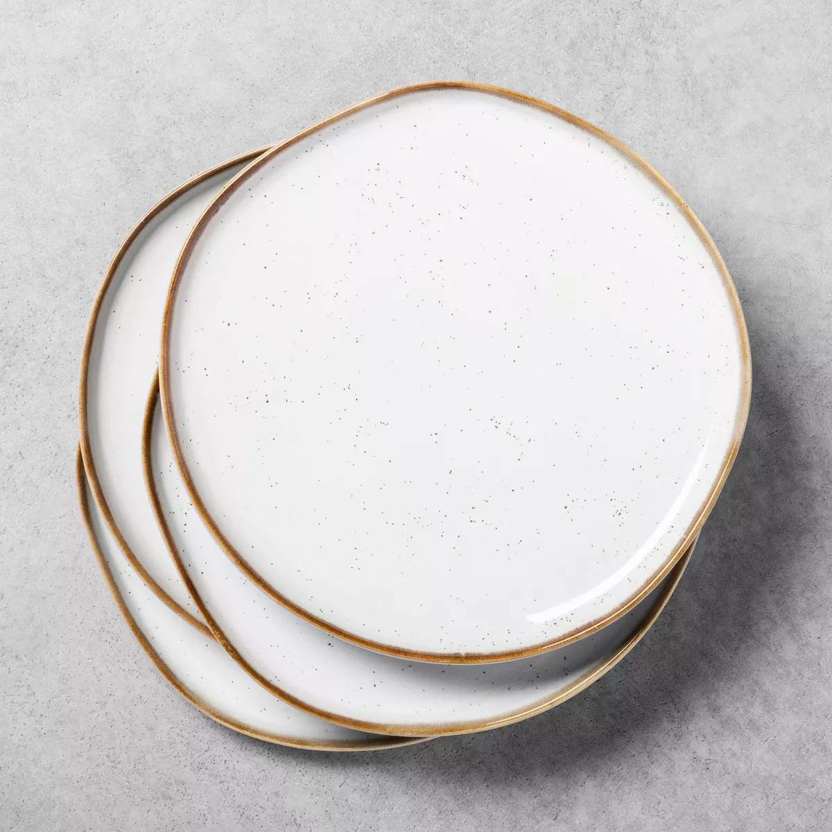 10.5" Stoneware Reactive Glaze Dinner Plate - Hearth & Hand™ with Magnolia | Target