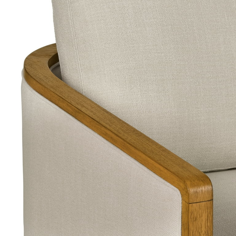 Better Homes & Gardens Windsor Swivel Accent Chair, Cream | Walmart (US)