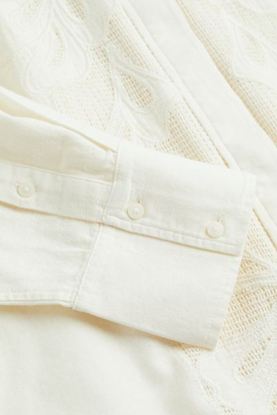 Embroidered shirt | H&M (UK, MY, IN, SG, PH, TW, HK)