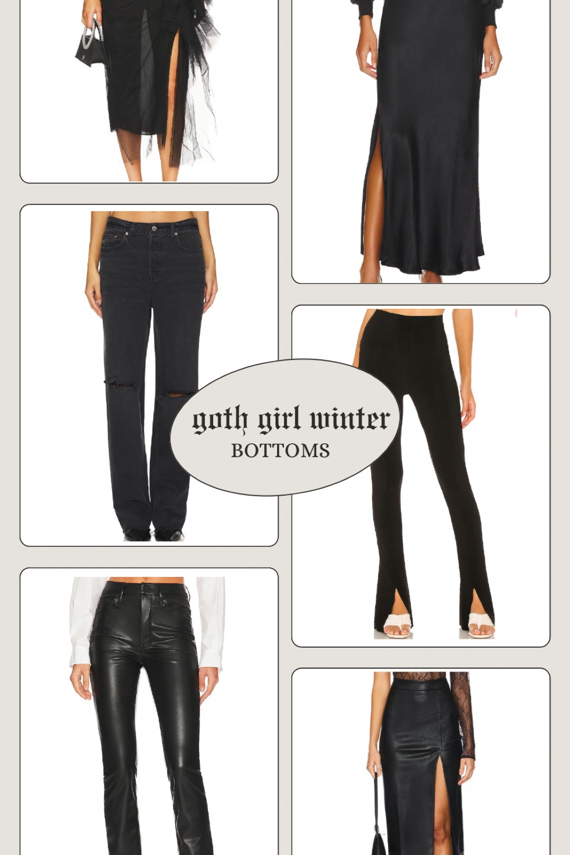 Goth Girl Winter: All black pants & skirts for winter.

#LTKCyberWeek #LTKHoliday #LTKSeasonal