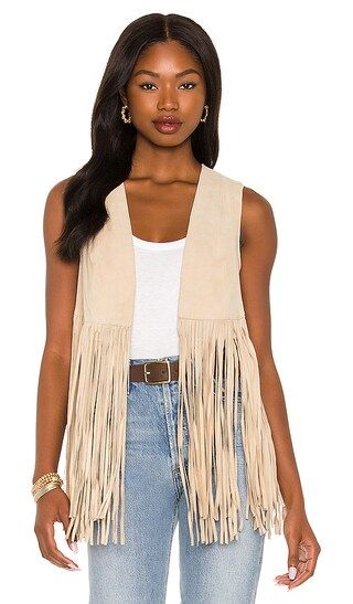 Sonia Vest in Taupe | Revolve Clothing (Global)