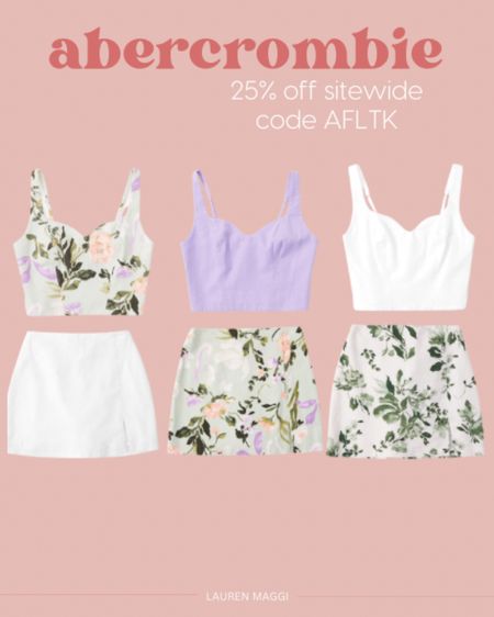 Abercrombie 25% off sitewide with code AFLTK!



Matching set, Spring Outfit, Easter Outfit, Spring Fashion, Abercrombie, LTK Spring Sale#LTKSale

#LTKfit #LTKstyletip