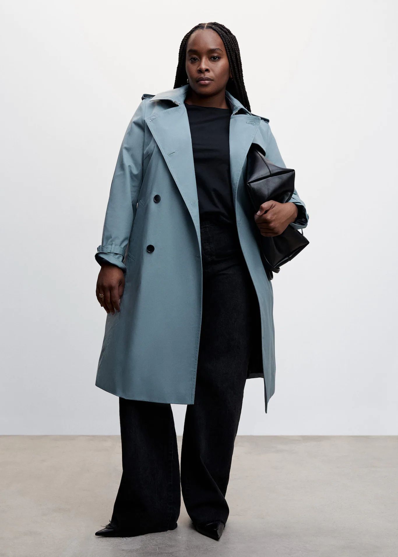 Cotton classic trench coat -  Women | Mango USA | MANGO (US)