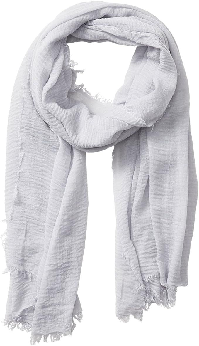 Tickled Pink womens Classic Soft Solid Lightweight Oblong Scarf | Amazon (US)