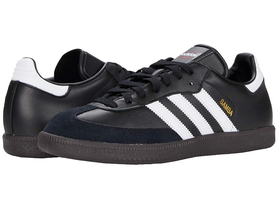 adidas Samba (Black/White/Black) Men's Soccer Shoes | Zappos