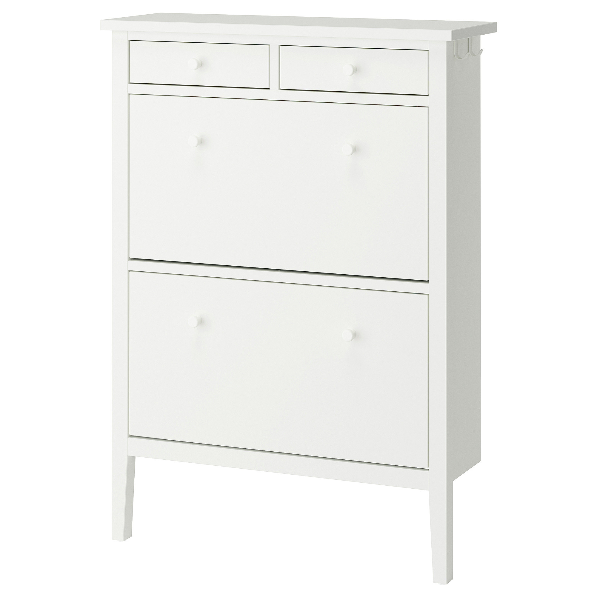 GULLABERG Shoe cabinet with 2 compartments, white, 34 5/8x11 3/4x48 " | IKEA US