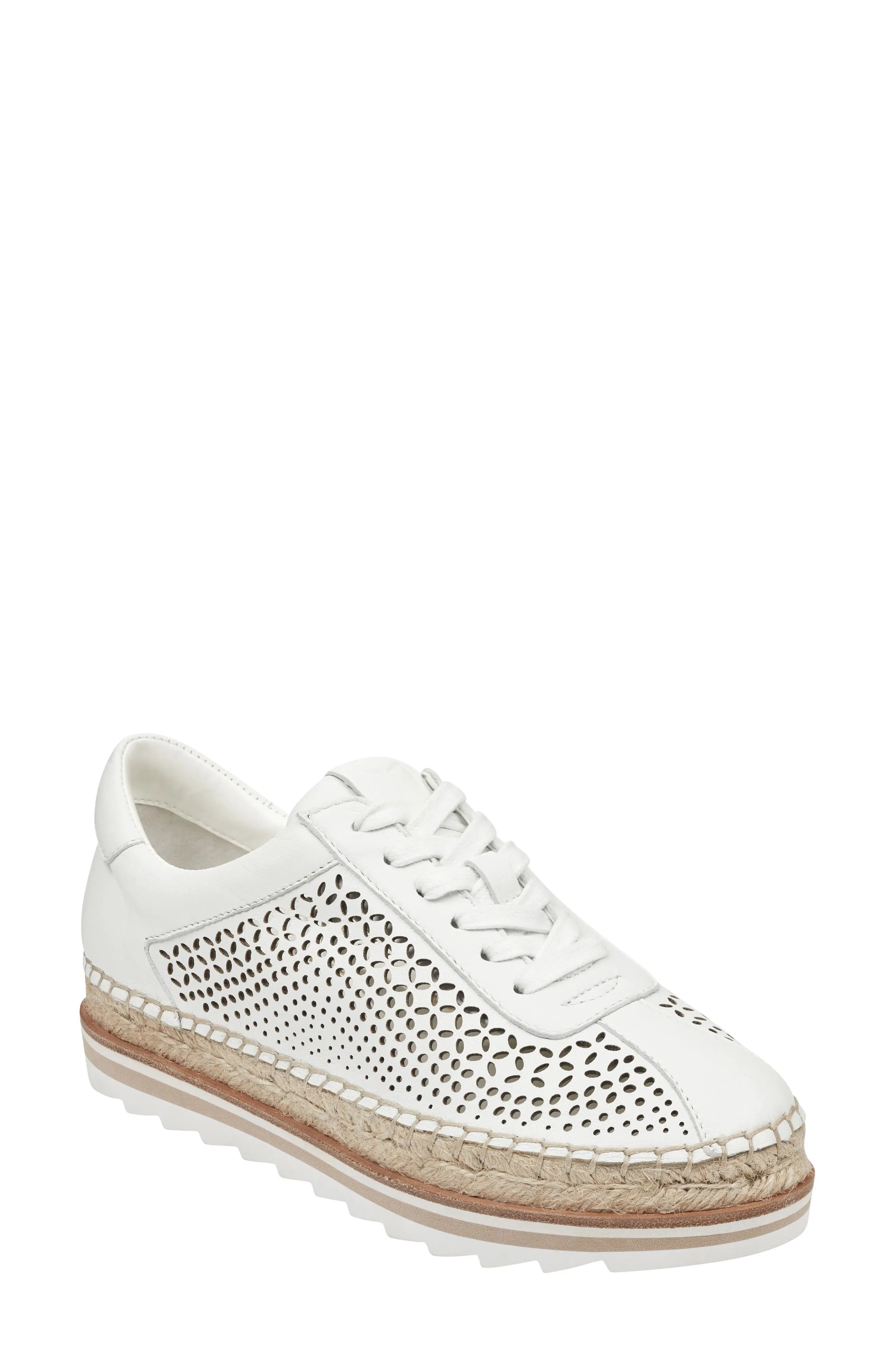 Women's Marc Fisher Ltd Walden Espadrille Sneaker, Size 5 M - White | Nordstrom
