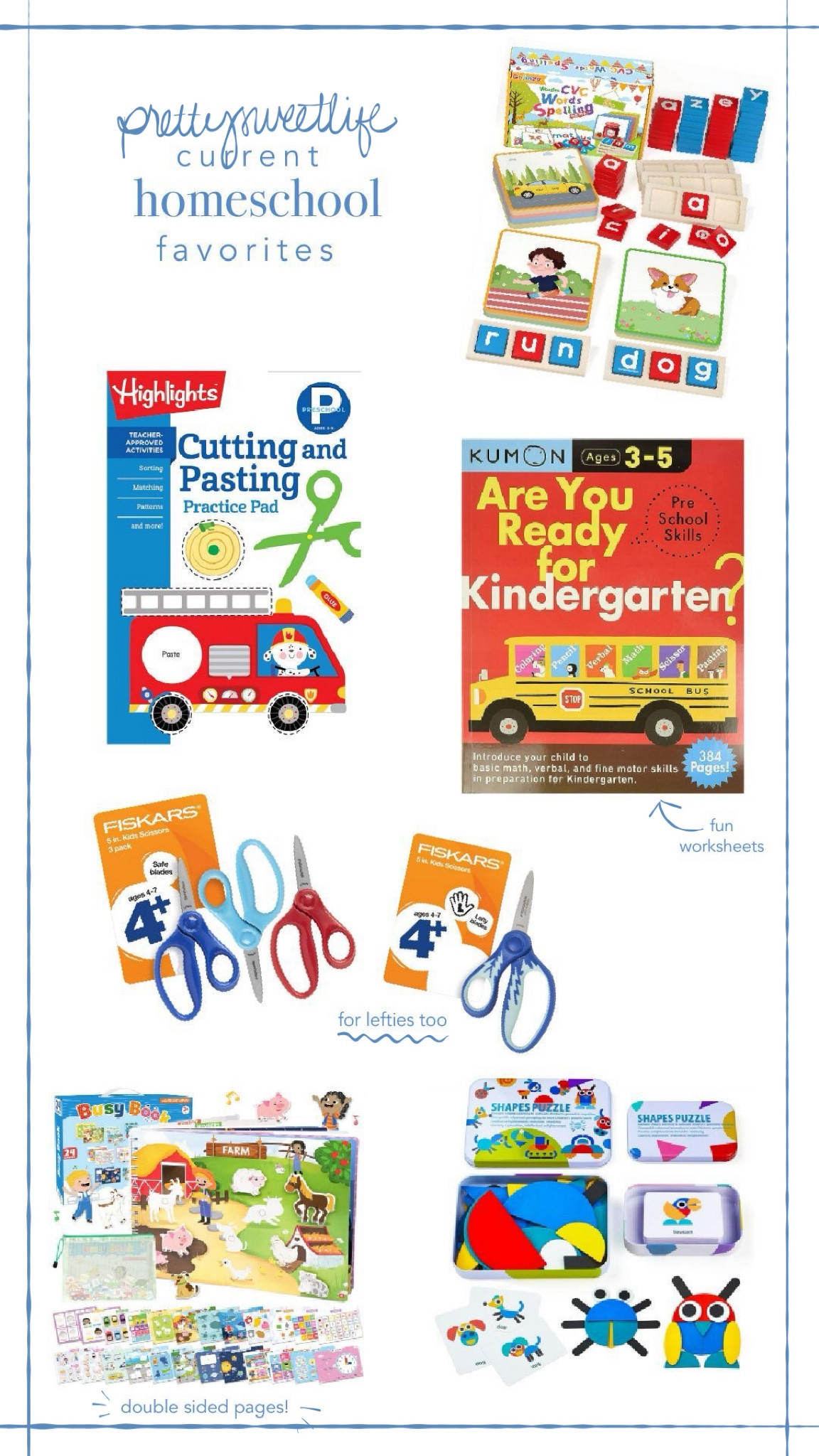 current homeschool preschool favorites 

#LTKkids #LTKfindsunder50 #LTKfamily