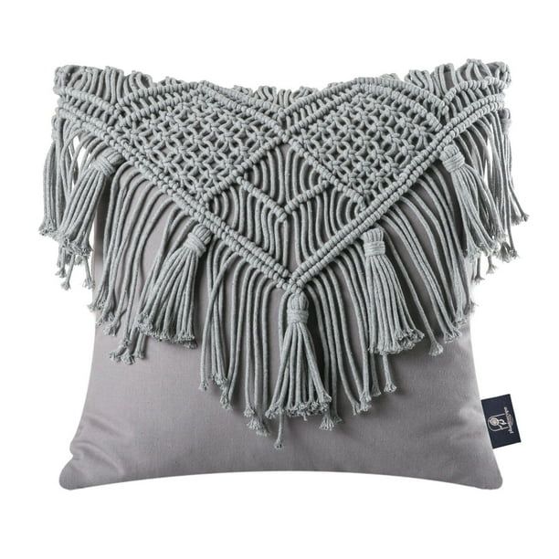 Phantoscope 100% Cotton Handmade Crochet Woven Boho with Tassels Series Half Covered Decorative T... | Walmart (US)