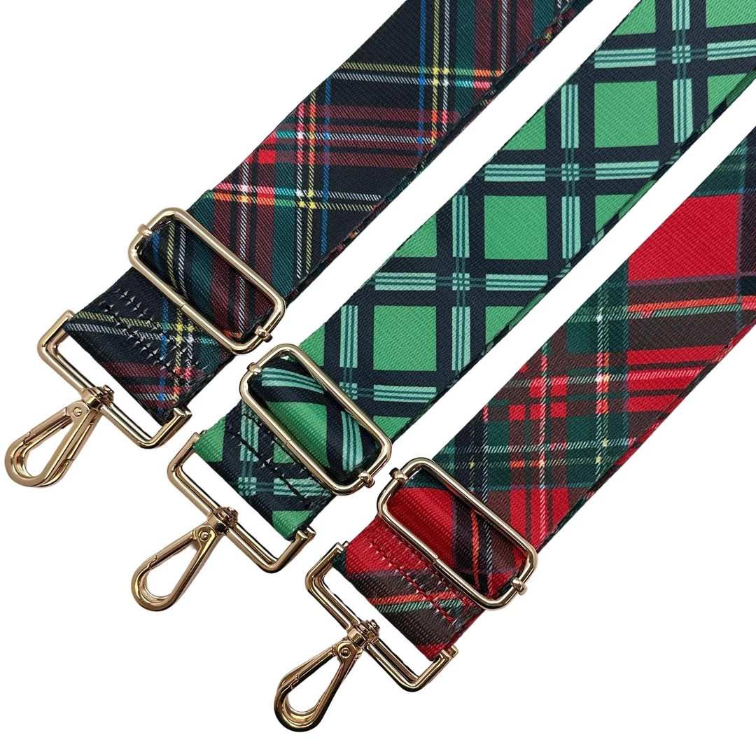 Tartan Plaid Purse Strap | Game Day | Crossbody | Guitar | Messenger | Bag | Adjustable | Shoulde... | Etsy (US)
