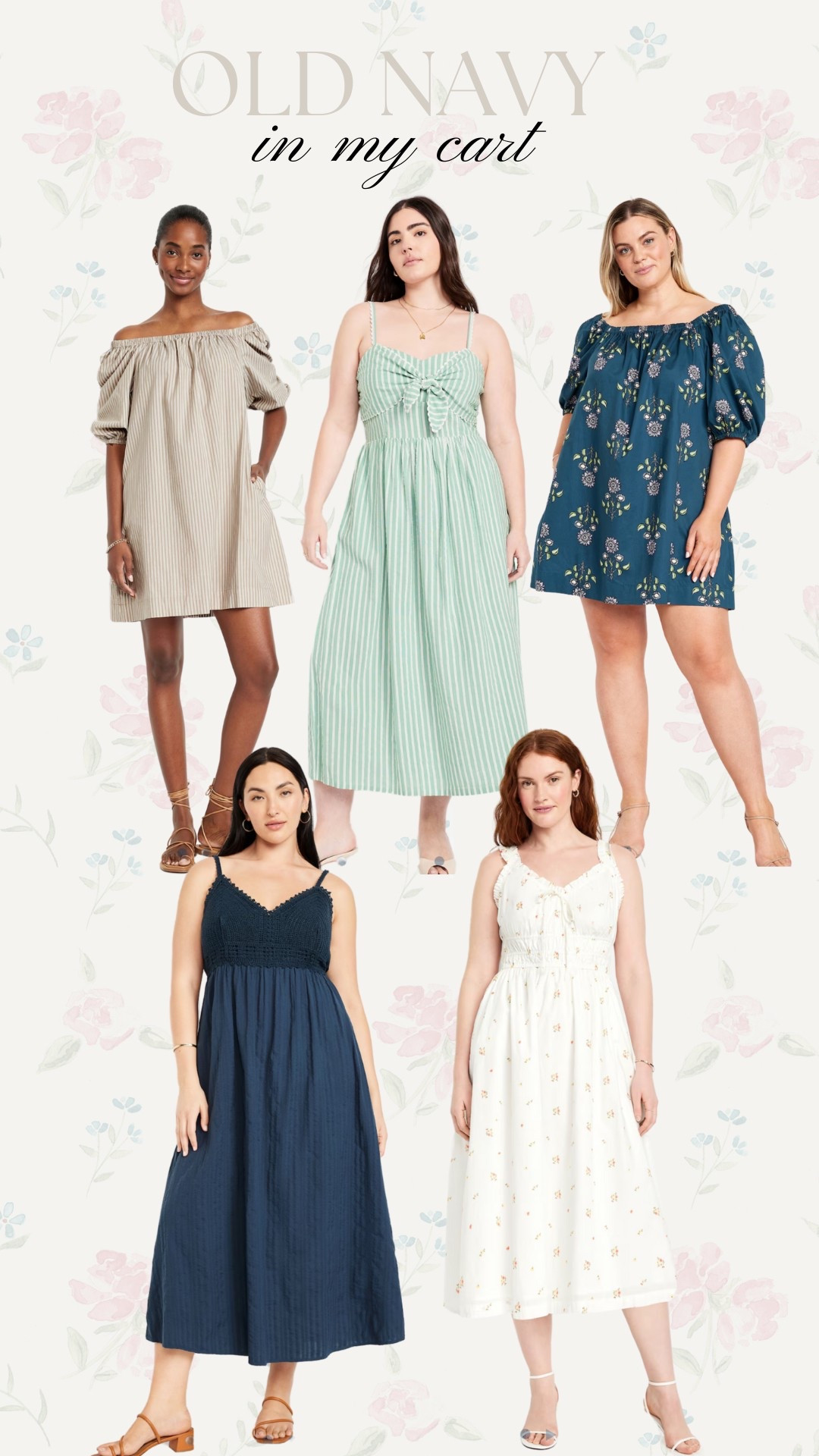 Old navy spring and summer dresses I’m loving! I typically order a 3x in their dresses

#LTKPlusSize #LTKWatchNow #LTKStyleTip