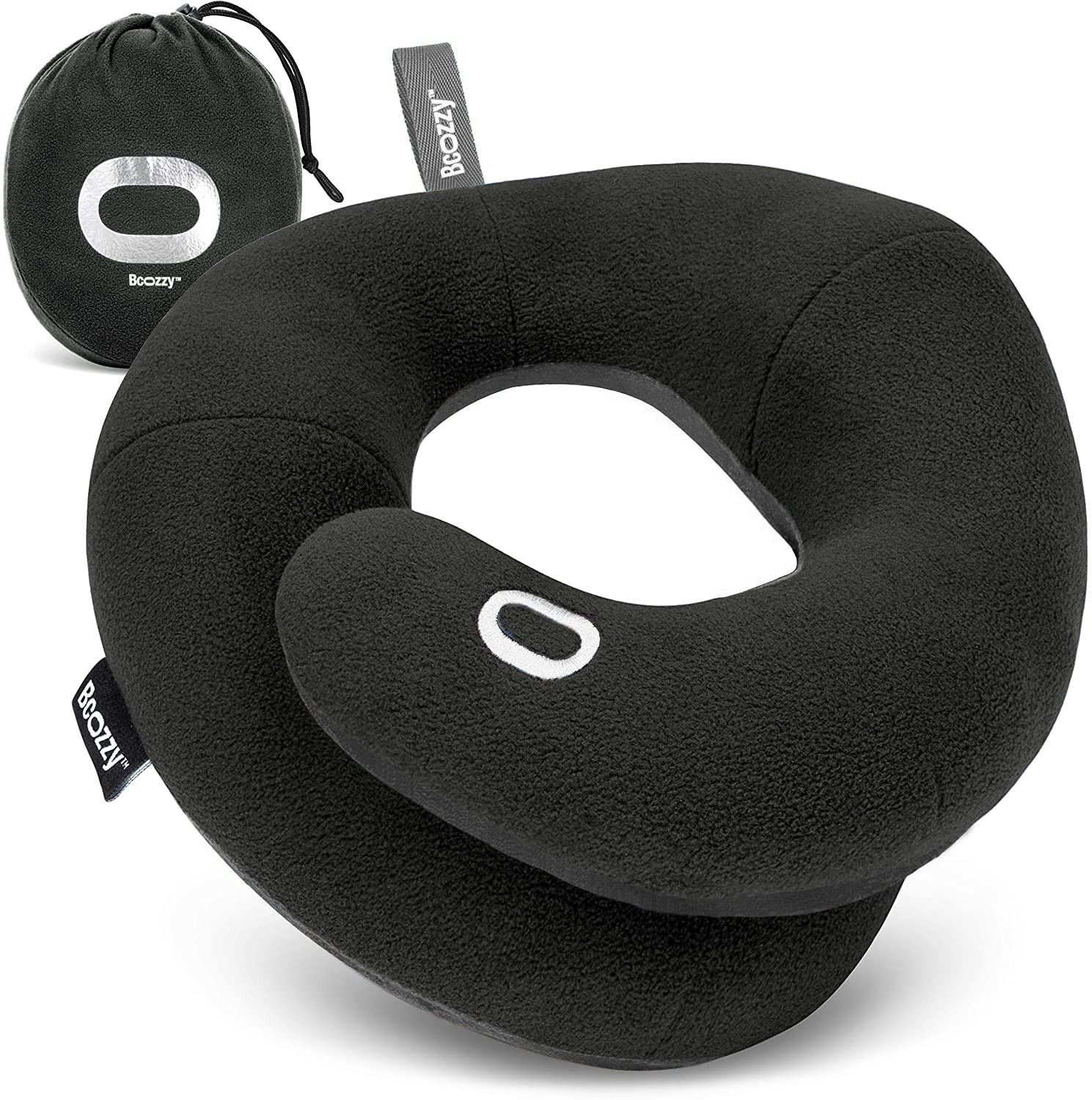BCOZZY Travel Neck Pillow for Airplane– Patented Double Support for Head, Neck, and Chin. Best ... | Amazon (US)