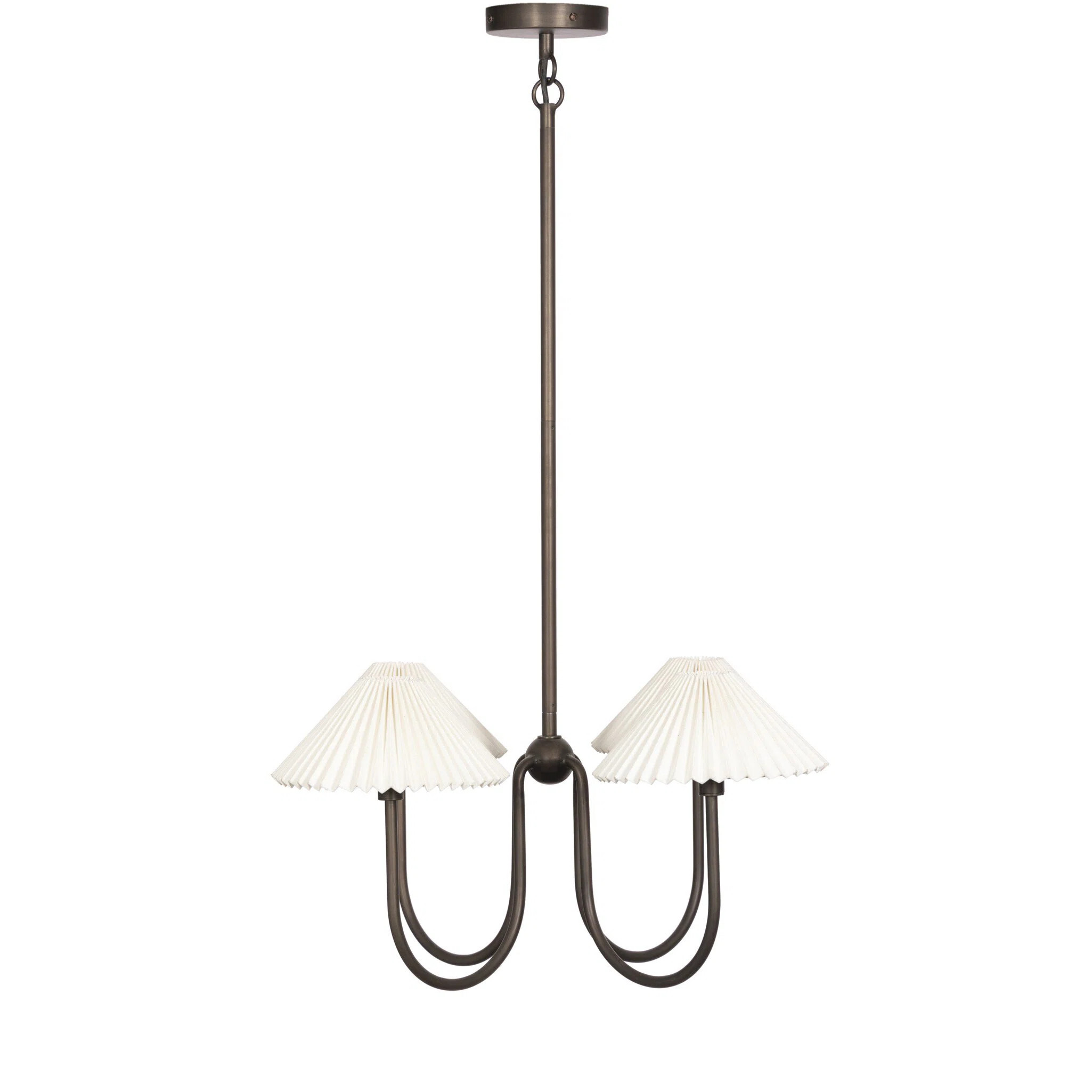 4 - Light Iron Cone Chandelier | Wayfair North America