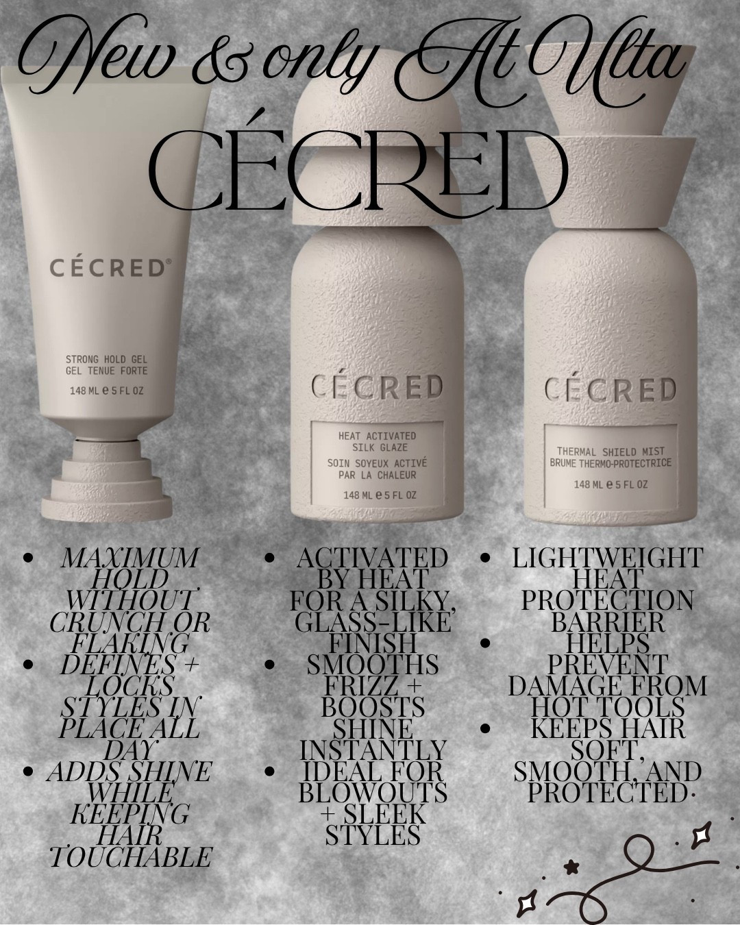 Cécred by Beyoncé has landed at Ulta 🤍✨ and the hair care is next level.

New, exclusive, and rooted in healthy hair rituals — these formulas feel luxe, intentional, and made to actually treat your hair while styling it.

Shop my LTK picks 🤍 #LTKbeauty #Cecred #UltaBeauty

#LTKselfcare #LTKBeauty