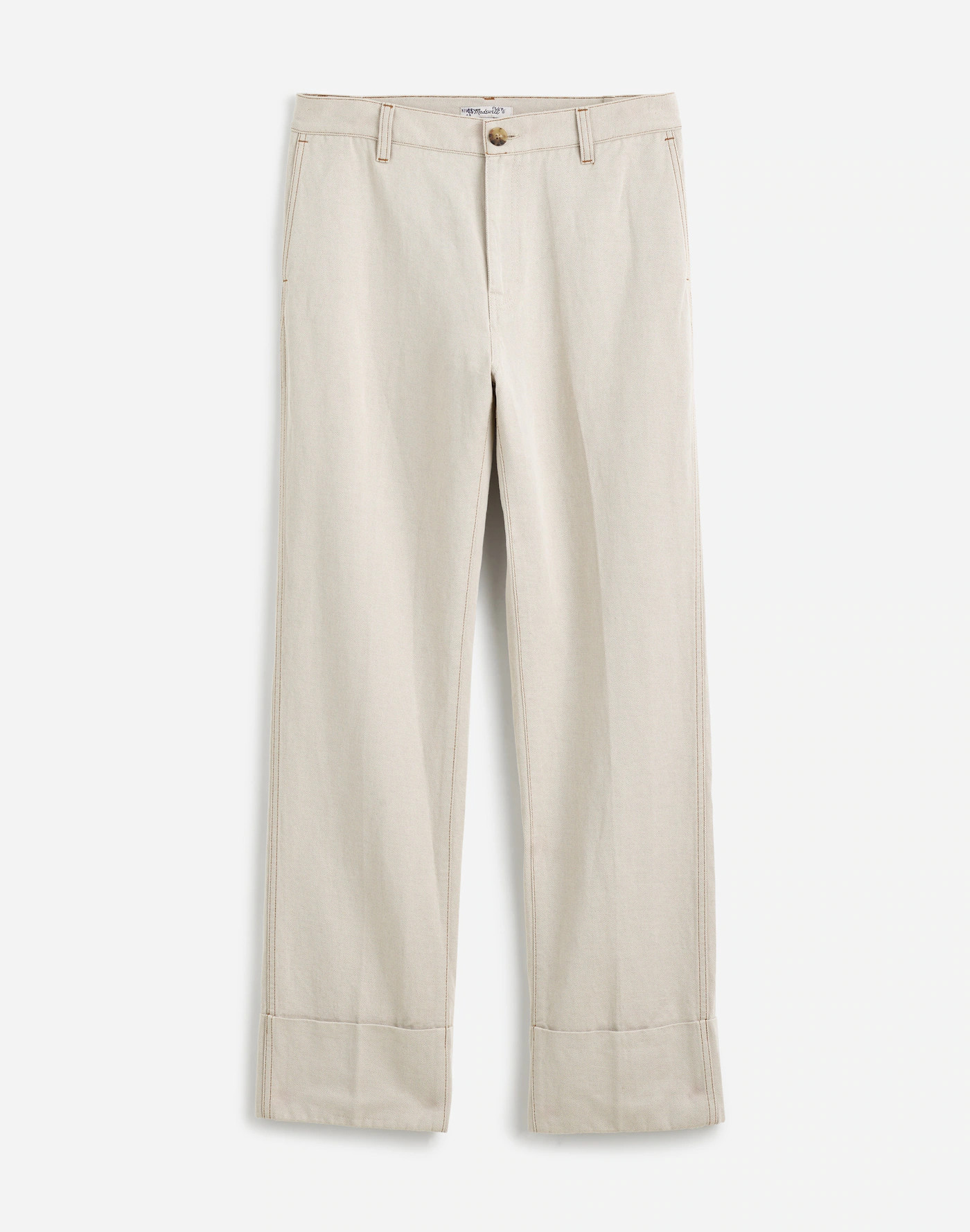 The Dean Easy Straight Pant | Madewell | Madewell