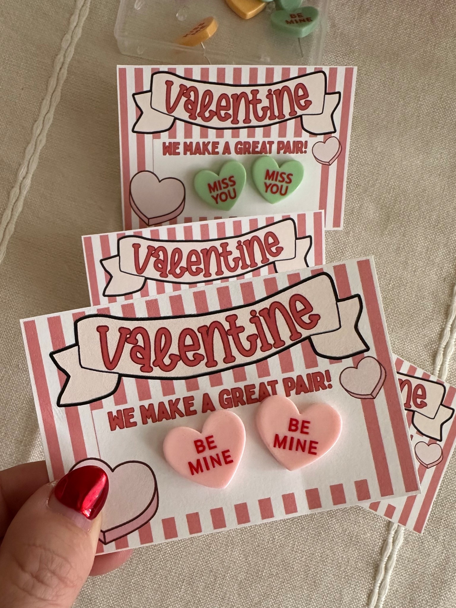 Loving these conversation heart earring as a cute gift idea for those Galentines this Valentine’s Day! 

#LTKSeasonal