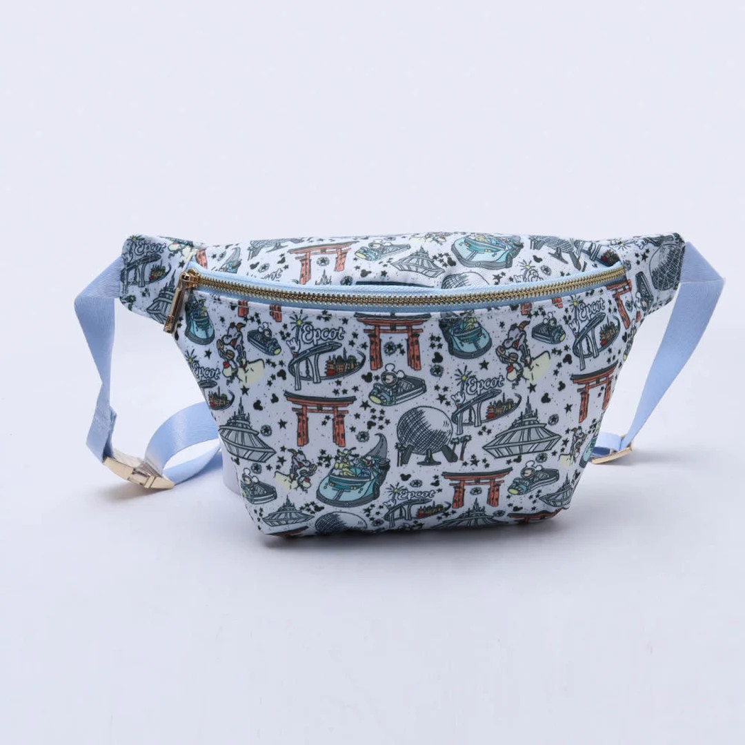 Large Sized Around the World Theme Park Inspired in Blue Nylon - Etsy | Etsy (US)