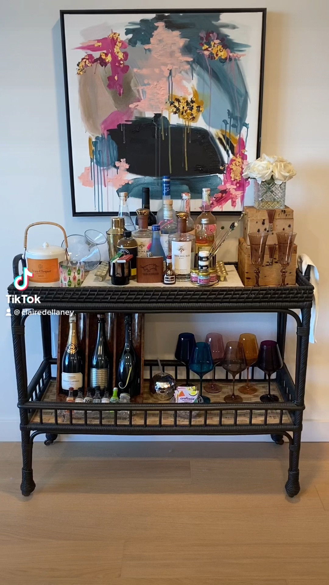 Bar cart needed a majorrrr refresh! 🤍🤍 Found so many cute finds for #BarCartStyling 🙌🏻

#barcart #barcartstyling #ltkbarcart #barcartdecor #grandmillenialhome 

#LTKunder100 #LTKhome #LTKstyletip