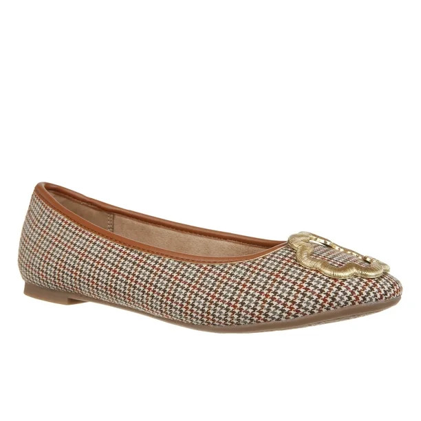 Sam & Libby Women's Coco Luxe Ballet Flat | Walmart (US)