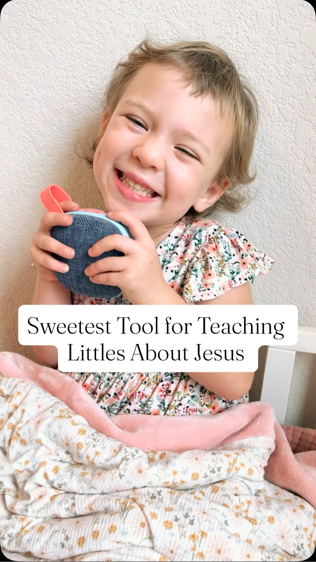 This little speaker is the sweetest, screen-free way to teach your little ones about Jesus, His Word, and even basics like their ABCs 🩷

It’s been a favorite in our home for over a year now! We’ve used it to help teach our youngest girls & it’s perfect for fun worship songs while we’re on the road.

✨ Use code: CAITLIN at 
https://www.littlebiblestories.com to save 15% off!! ✨

This is there collaboration with @jinglejacqui! They also have their original speaker & it comes in a bunch of different color’s 🩷 

#motherhood #toddlers #jesus #parenting #momsofinstagram

#LTKmomlife #LTKBaby #LTKKids