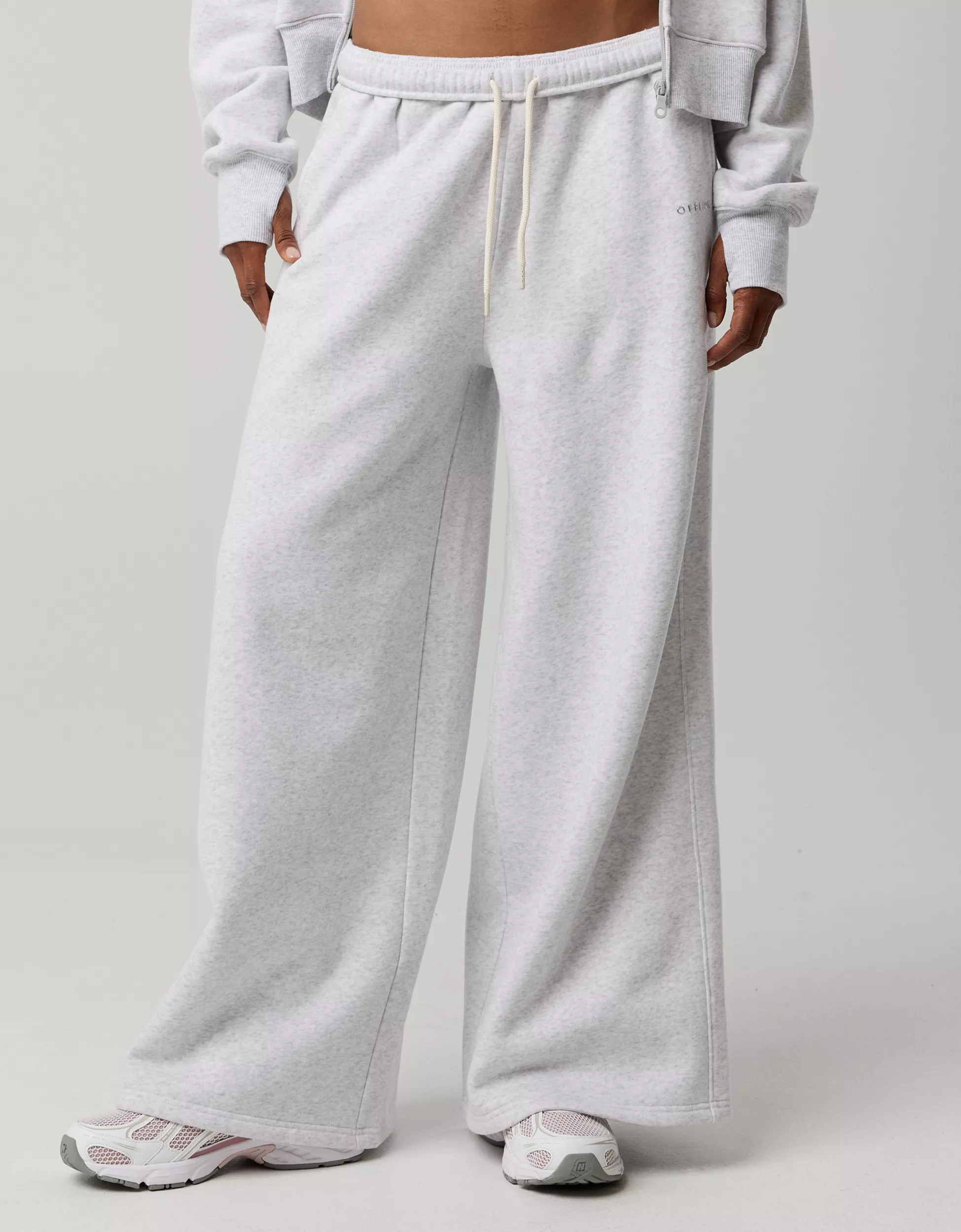 OFFLINE By Aerie Cloud Fleece Baggy Trouser | Aerie