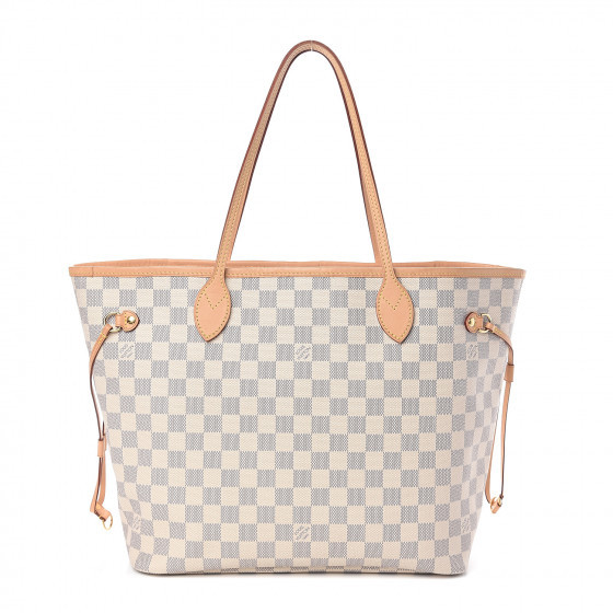 LOUIS VUITTON Damier Azur Neo Neverfull MM Rose Ballerine | Fashionphile